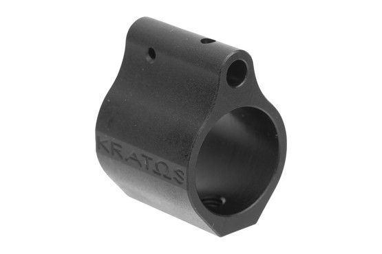 Kratos Designs Group .750" Low Profile Gas Block is made of 4140 steel